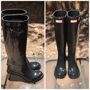 Hunter Wedge Rain Boot